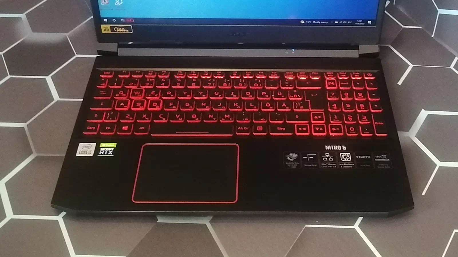 кнопки в ноутбуке Acer Nitro 5 AN515 кнопки в ноутбуке Acer Nitro 5 AN515